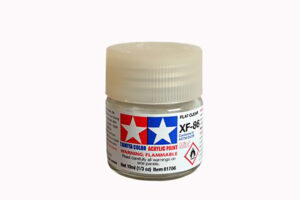 Tamiya 81786 Acrylic Mini Xf86 Flat Clear