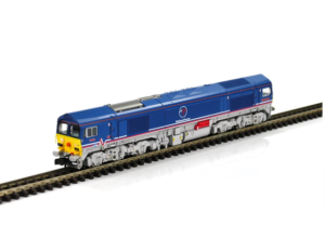Dapol 2D-005-003S Class 59 59204 National Power Blue DCC Sound Fitted N Gauge