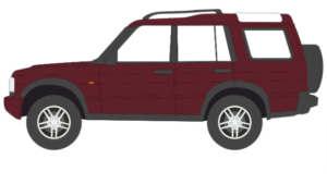 OXFORD DIECAST 76LRD2003 LAND ROVER DISCOVERY 2 ALVESTON RED - OO Gauge
