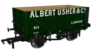 Rapido 967207 Albert Usher (7-plank, side and end doors) - OO Gauge
