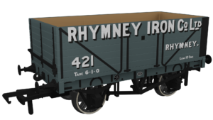 Rapido 967215 Rhymney Iron Co. Ltd (7-plank, side and end doors) - OO Gauge