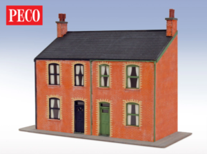 LK OO HO Victorian Low Relief House Fronts – PECO