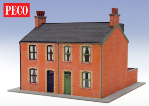 LK OO HO Victorian Low Relief House Complete – PECO