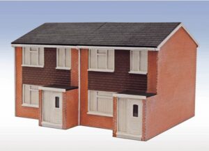 PECO LK-214 OO/HO 1960S SEMI-DETACHED HOUSE COMPLETE OO Gauge
