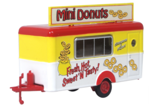 OXFORD DIECAST 76TR019 MOBILE TRAILER MINI DONUTS - OO Gauge