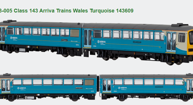 Dapol Class 143 & 144 units N Gauge