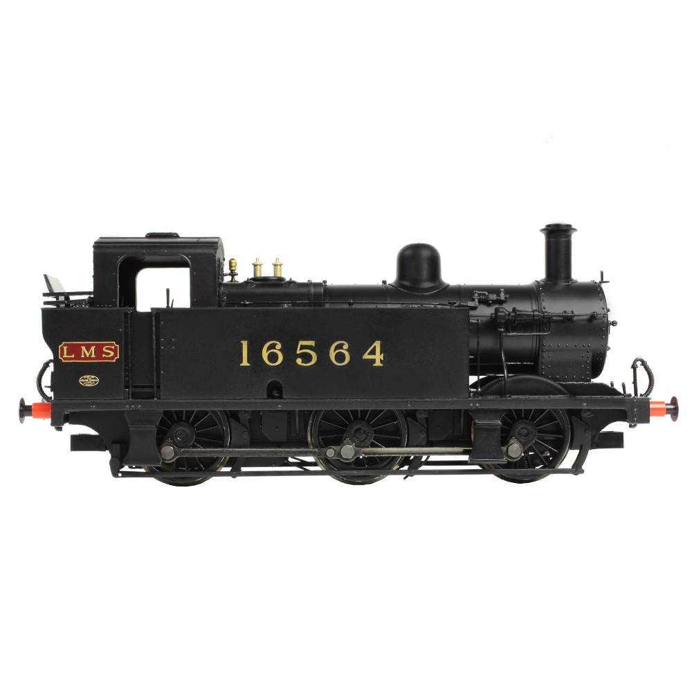 Branchline 32-227C LMS Fowler 3F (Jinty) 16564 LMS Black - OO Gauge