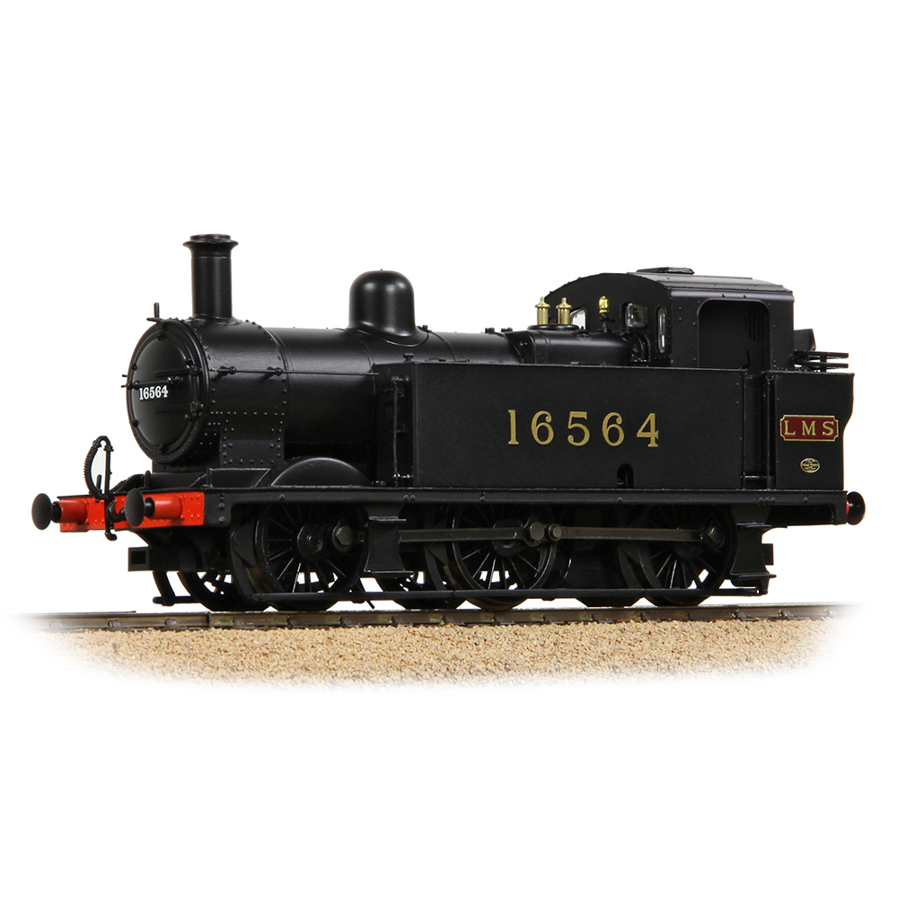 Branchline 32-227C LMS Fowler 3F (Jinty) 16564 LMS Black - OO Gauge