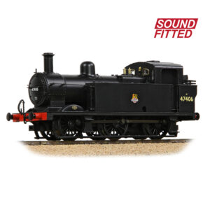Branchline 32-231BSF LMS Fowler 3F (Jinty) 47406 BR Black (Early Emblem) - OO Gauge