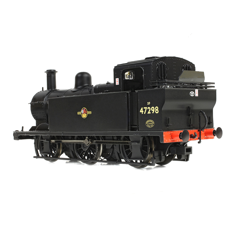 Branchline 32-232A LMS Fowler 3F (Jinty) 47298 BR Black (Late Crest) - OO Gauge