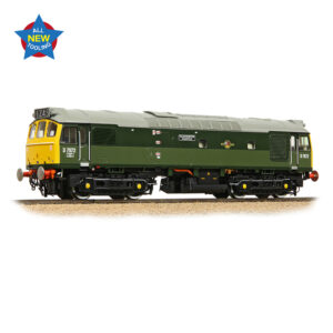 Branchline 32-334 Class 25/3 D7672 'Tamworth Castle' BR Two-Tone Green (Full Yell. Ends) - OO Gauge