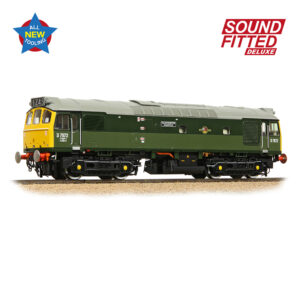 Branchline 32-334SFX Class 25/3 D7672 'Tamworth Castle' BR Two-Tone Green (Full Yell. Ends) - OO Gauge