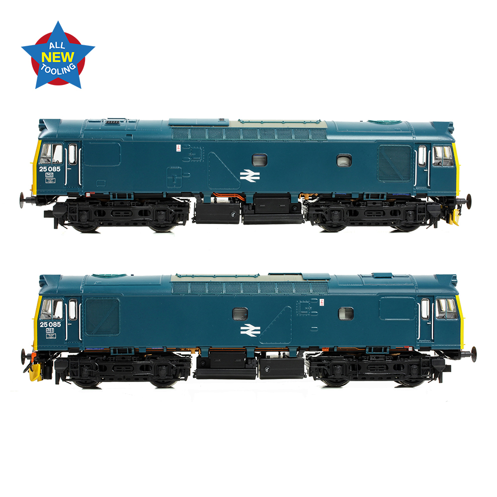 Branchline 32-344 Class 25/2 25085 BR Blue - OO Gauge