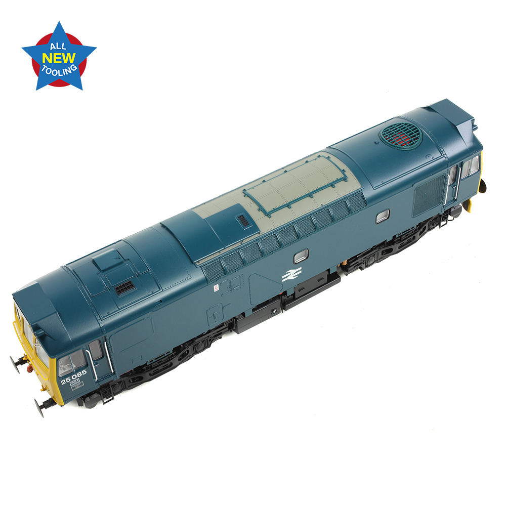 Branchline 32-344 Class 25/2 25085 BR Blue - OO Gauge
