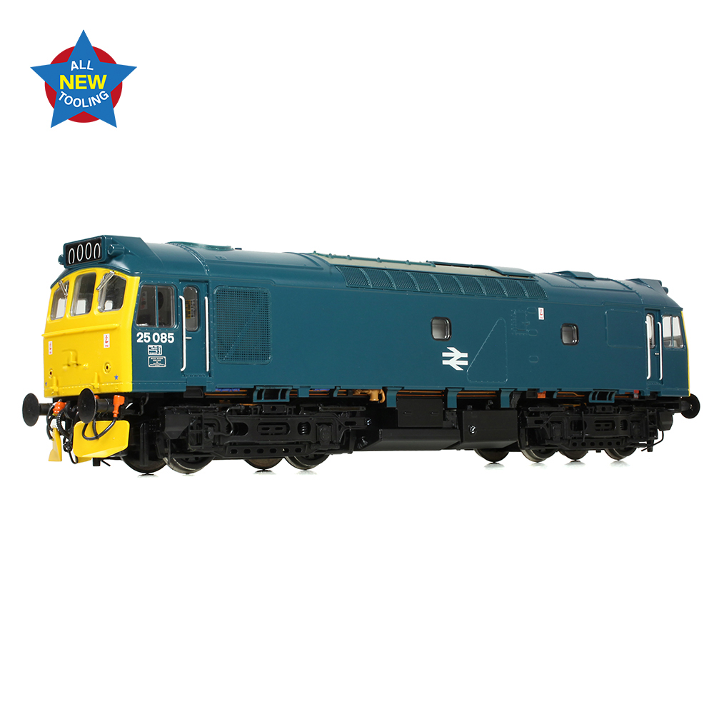 Branchline 32-344 Class 25/2 25085 BR Blue - OO Gauge