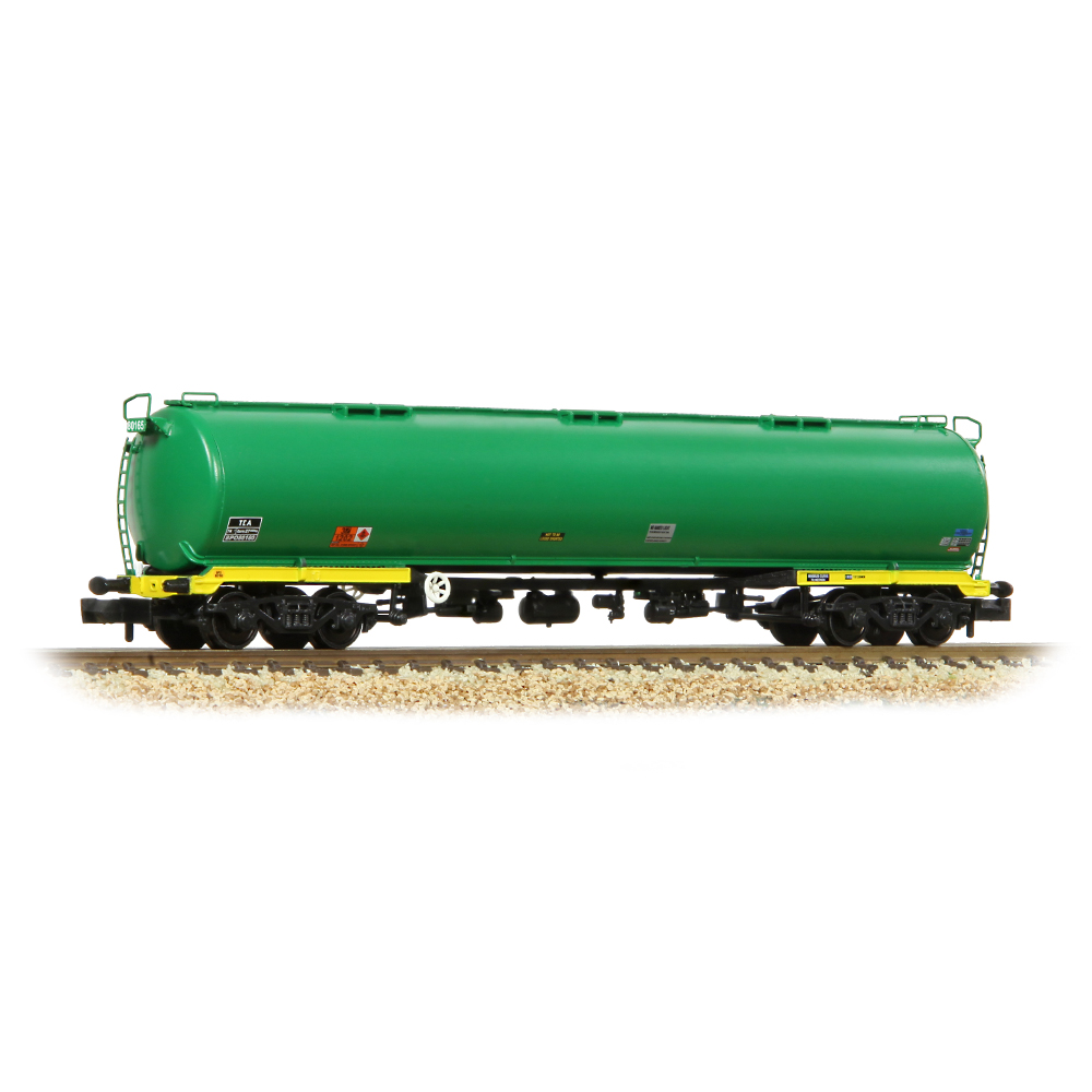 Graham Farish 373-561B BR 102T TEA Bogie Tank Wagon 'BP' Green - N Gauge