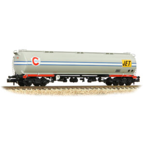 Graham Farish 373-563 BR 102T TEA Bogie Tank Wagon 'Conoco/Jet' Grey - N Gauge