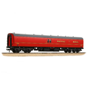 Branchline 39-421D BR Mk1 POS Post Office Sorting Van Post Office Red (with Net) - OO Gauge