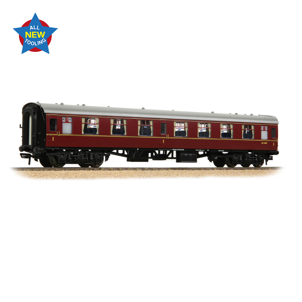 Branchline 39-826 BR MK1 FO First Open BR Maroon - OO Gauge