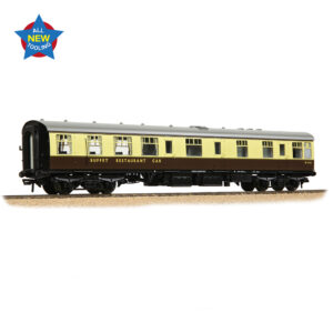 Branchline 39-851 BR MK1 RB Restaurant Buffet BR Chocolate & Cream - OO Gauge