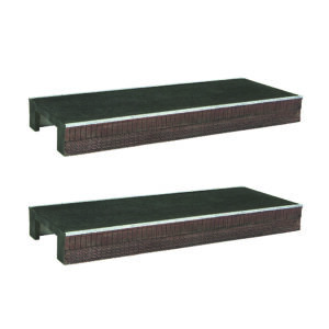 Scenecraft 44-0161 Narrow Straight Platforms (x2) - OO Gauge