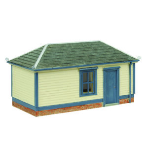 Scenecraft 44-0189B Clapboard Platform Hut - Blue - OO Gauge