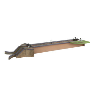 Scenecraft 44-0191R Canal Lock - Red Brick - OO Gauge