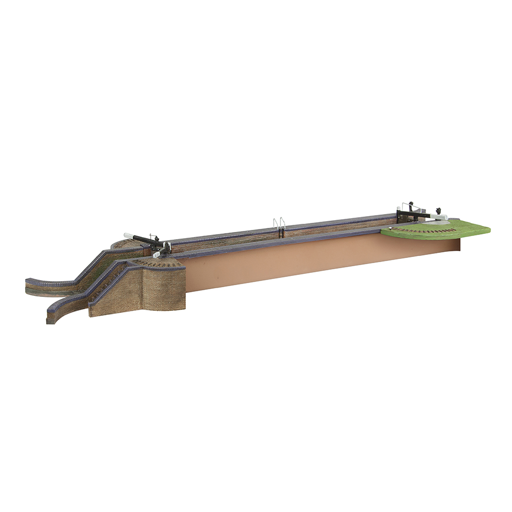 Scenecraft 44-0191R Canal Lock - Red Brick - OO Gauge