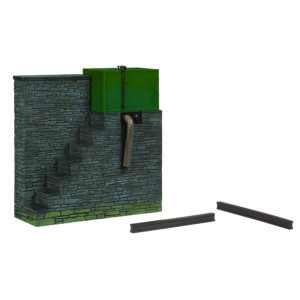 Scenecraft 47-0102 Narrow Gauge (NG7) Slate Built Water Tower - 1:43 Gauge