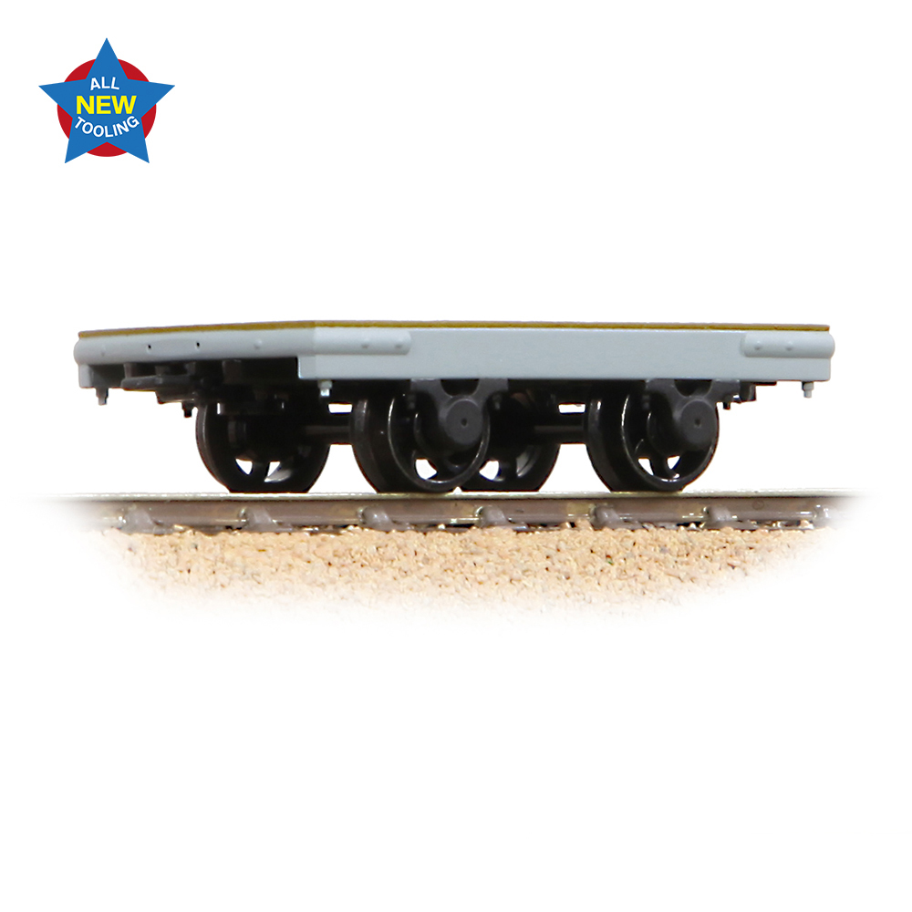 Narrow Gauge 73-025 Dinorwic Slate Wagon without sides Grey - NG7 Gauge