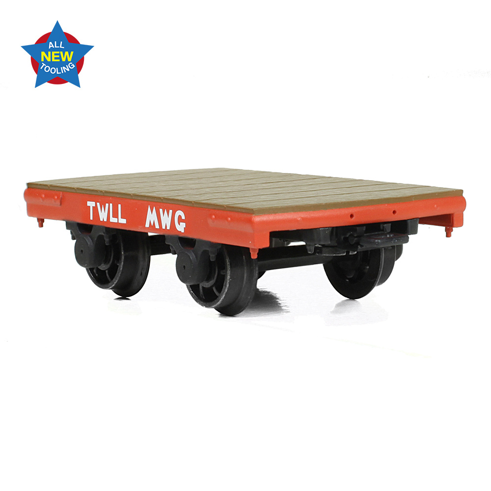 Narrow Gauge 73-026 Dinorwic Slate Wagon without sides Red - NG7 Gauge - Image 3