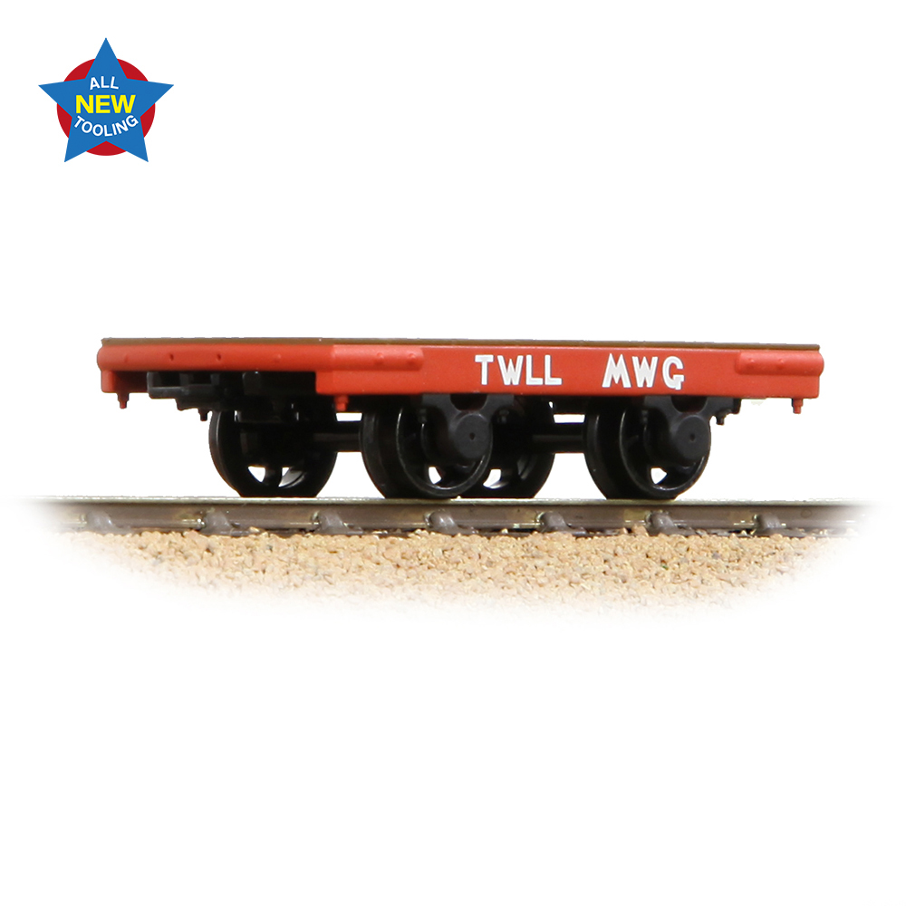 Narrow Gauge 73-026 Dinorwic Slate Wagon without sides Red - NG7 Gauge