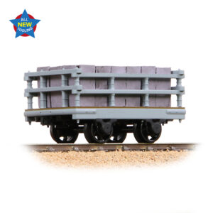 Narrow Gauge 73-027 Dinorwic Slate Wagon with sides Grey [WL] - NG7 Gauge