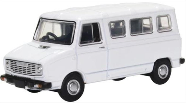 OXFORD DIECAST 76SHP010 SHERPA MINIBUS WHITE - OO Gauge