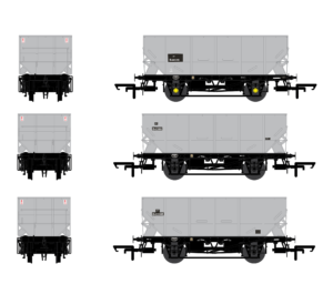Accurascale ACC2533 21t - BR Grey - Pack B - OO Gauge