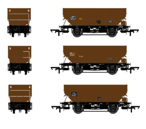 Accurascale ACC2544  HTV - BR Bauxite - Pack K - OO Gauge
