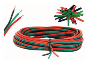 DCCconcepts DCD-SW3.10 RGB Alpha Switch Wire – 10 Metres