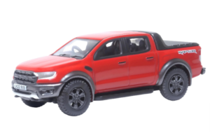 OXFORD DIECAST 76FR002 FORD RANGER RAPTOR RACE RED - OO Gauge