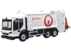 OXFORD DIECAST 76DE002 Dennis Eagle Olympus Refuse Truck Veolia - OO Gauge
