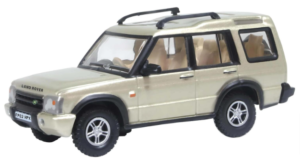 OXFORD DIECAST 76LRD2002 LAND ROVER DISCOVERY 2 WHITE GOLD - OO Gauge