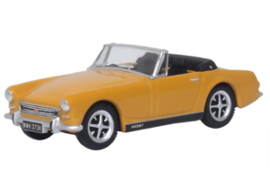 OXFORD DIECAST 76MGM002 MG MIDGET MKIII BRONZE YELLOW - OO Gauge