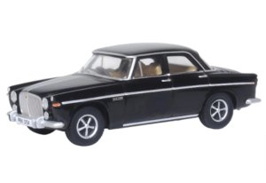 OXFORD DIECAST 76RP5002 ROVER P5B BLACK WILSON/THATCHER - OO Gauge