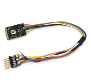 Train-O-Matic tOm02010222  Lokommander 2 Micro (Smallest) NEM 651 (7 wires + 6 pins) (W6P)