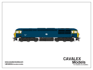 CAVALEX MODELS CM-56021-BRB CLASS 56 - 56021 - in BR Blue Livery OO Gauge DCC SOUND