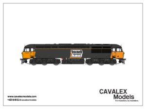 CAVALEX MODELS CM-56107-LH CLASS 56 - 56107- in Loadhaul Livery OO Gauge DCC READY