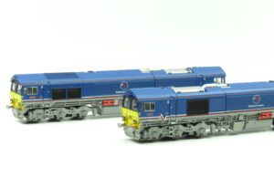 Revolution Trains Class 59/2 NATIONAL POWER TWIN PACK First and Last 59201 & 59206 N Gauge