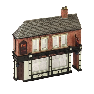 Scenecraft 44-206 Low Relief Corner Pub - OO Gauge