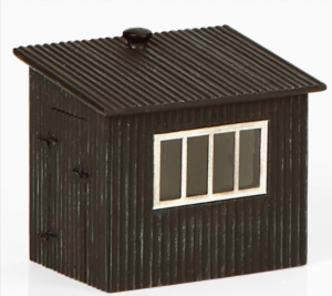 Bachmann Europe plc Corrugated Metal Shed