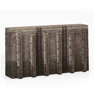 Scenecraft 44-568 Quayside Walls (x2) - OO Gauge