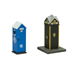Scenecraft 44-585 Roadside Rescue Phone Boxes - OO Gauge